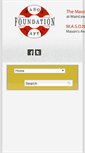 Mobile Screenshot of masonshafferfoundation.org